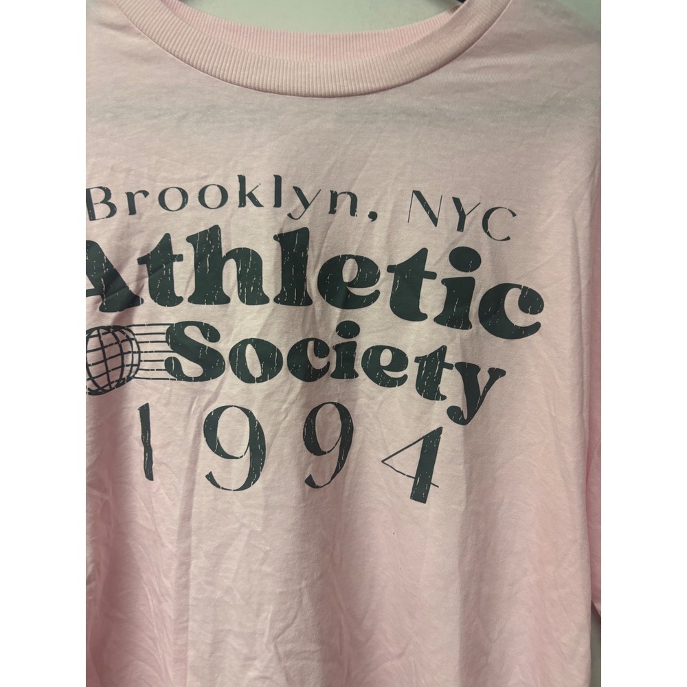 No Boundaries Women Graphic T-Shirt Bundle XL 16-18 Mustang Soccer Brooklyn 3pk